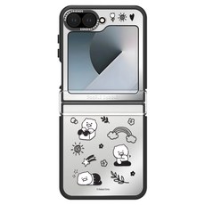 카카오프렌즈 모란카노 미러 카카오프렌즈 두들 디자인 휴대폰 케이스