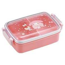 Skater 抗菌便當盒 450ml, 1個, 美樂蒂點點