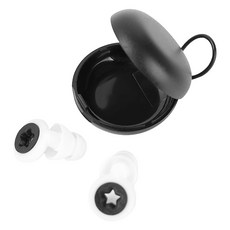 Join Made 降噪防噪音矽膠防水游泳睡眠耳塞 白色, 1個, 2入