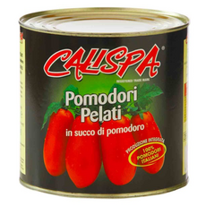 CALISPA 田園番茄製作的番茄汁, 2.5kg, 1罐