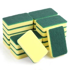 LivingDream 雙面海綿菜瓜布 大尺寸, 1套, 20入