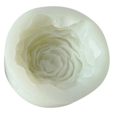 Fix9 矽膠樹脂模具 樹脂模具 牡丹花 H-0194, 單一顏色