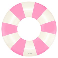 Libear 條紋圓環泳圈, 泡泡粉, 1個
