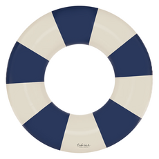 Libear 幼兒經典條紋環形泳圈, 1個, 藍寶石深藍