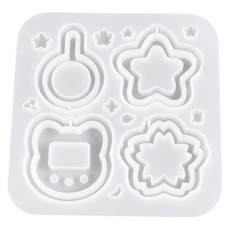 Fix9 矽膠樹脂模具 類櫻花造型模具, 單一顏色