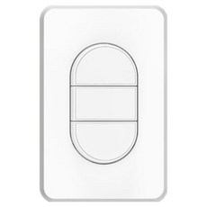 CLICKTAP PLANO 3位嵌入式單切開關 白色, 1個