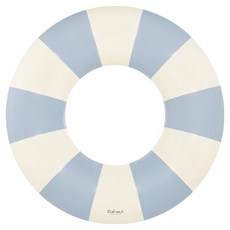 Libear 條紋圓環泳圈, 天空藍, 1個