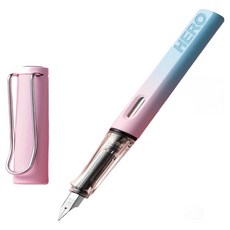 微笑款精美鋼筆 附墨水, EF, 粉藍色(藍色)