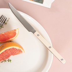티니블랑 레브 테이블 디너 나이프, 1개, 아이보리