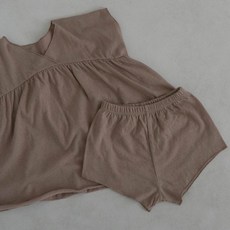 피카부 아동용 카프리 상하의 세트