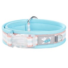 Lanboer 寵物粉彩柔軟項圈, 藍色, 1個