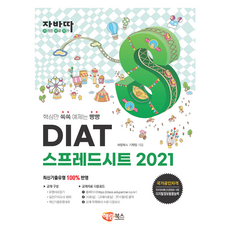 자바따 DIAT 試算表 2021 一般型, 해람북스
