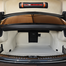 CHAPANG ST 後車廂墊 全覆蓋 + 車門墊組合, Genesis The All New G80 小改款, 棉米色