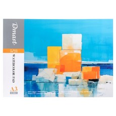 디마스트 전문가용 수채 스케치 패드 300g, A3, 1개, 12매
