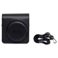 FUJIFILM 富士 instax Mini 99 相機專用皮革保護殼 黑色, 單一商品, 1個