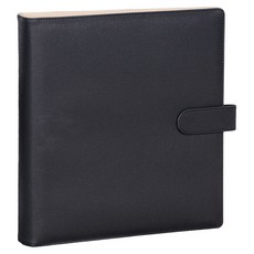 Allode 復古護貝相簿 10 x 4 cm 200頁 + 11.8 x 16.1 cm 100頁 套組, TYPE03 黑色