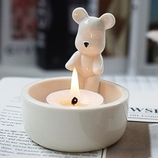 Taminayo 小熊蠟燭台, 混合色