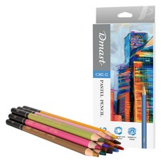 迪馬斯特 專家用粉彩色鉛筆, 1個, 12色