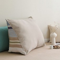 오리고 셔벗 삼각 등쿠션 솜포함, 08 아이보리