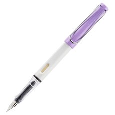 Miso-roun 簡約鋼筆 0.5mm, 白紫色A, F