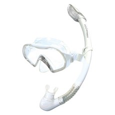 arakhan 成人用 W2 浮潛套組 23SK, 白色