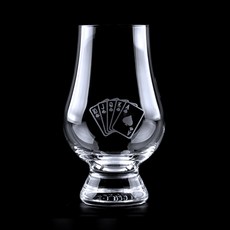 글렌캐런 아트컬렉션 2 에이스포커 로티플 스페이드 글래스잔, 1개