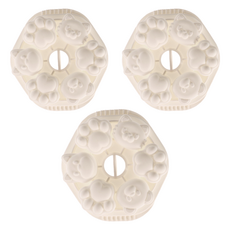 픽스9 실리콘 레진 몰드 3p, 베이지