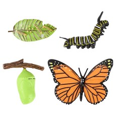 캐스비 네이처 성장과정 피규어 나비 세트, 1세트