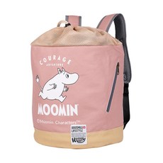 Dogismile 圓筒包 姆明聯名款 建議載重小於12公斤寵物, 1個, 粉紅色