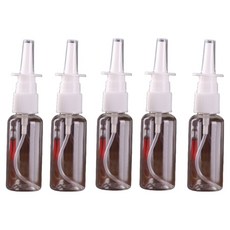 柔軟商店COSPLAY食鹽水清潔空瓶 透明 30ml, 5個