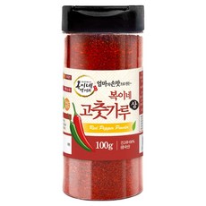 복이네먹거리 중국산 고춧가루 보통맛 김치용 상 용기형, 100g, 1개