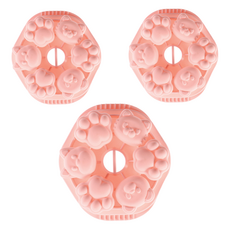 픽스9 실리콘 레진 몰드 3p, 베이비핑크