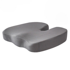 Lumiere d'or 記憶棉椅子坐墊, 灰色