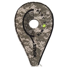 SENEX 網球揮拍保護套 Poly 球拍套, 1個, 數位迷彩