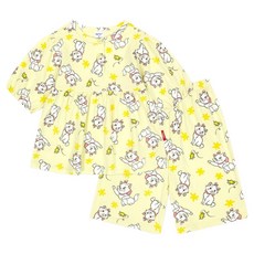 몰리멜리프렌즈 아동용 디즈니 마리 로코코 7부 파자마 상하복 세트