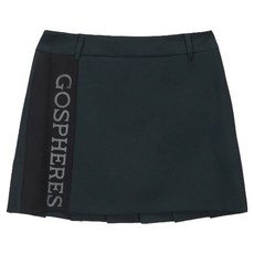 Gospheres 女性BIG LOGO百褶裙 PW2UMS69