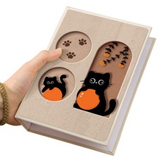 Allode Nero的日常相簿 11.8 x 16.1 cm, 100張, TYPE01 橘子與黑貓