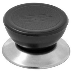 썸즈마인 모던 냄비 뚜껑 손잡이, 블랙, 2개