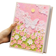 Allode 色彩圖案粉彩相簿 11.8 x 16.1 cm, 100張, TYPE03 蝴蝶與花