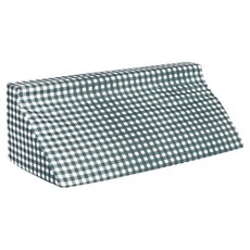 溫馨小舖 老人病患姿勢變換三角靠墊 綠色格紋, 1個