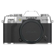 KOEM 富士XT50相機機身貼膜 銀色 + 皮革黑色組合, 1套, 單一商品