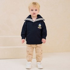 milkmile 兒童海洋鴨水手領上衣 + 下身套裝