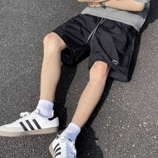 남성용 냉감 통기성 DM 웨이 쿨링 밴딩 반바지