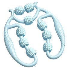 아이예스 종아리 롤러 지압 마사지기, 1개, 블루