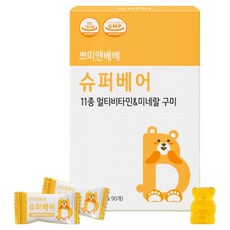 Petit&Bebe超級熊熊綜合維他命軟糖 90入, 225g, 1盒