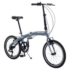몬타그나 7단 접이식 미니벨로 자전거 SFV7, 티타늄 블루, 153cm, 1개