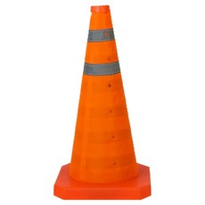 折疊式反光交通錐, 橘色, 1個