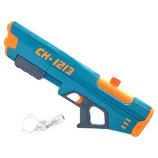 星星玩具 最新型雙發射水槍, 藍橘色, 1個