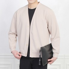 The Mind 男士基本款V領鈕扣CS紳士風針織外套