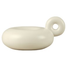 Toppia 輕巧燭台罐, 象牙白